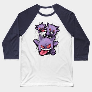 Gengars attack Baseball T-Shirt